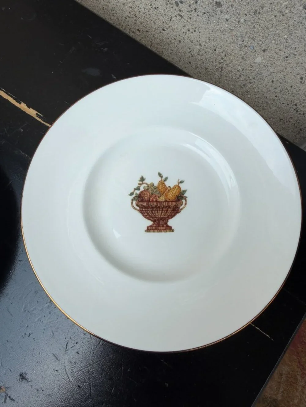 Lenox Mosaico d'Italia Fruttifero Salad Dessert Plate Lot OF 2